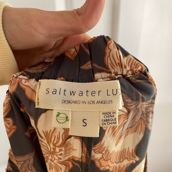 Saltwater Luxe Aldean Crop Pant - S - Picture 4 of 4